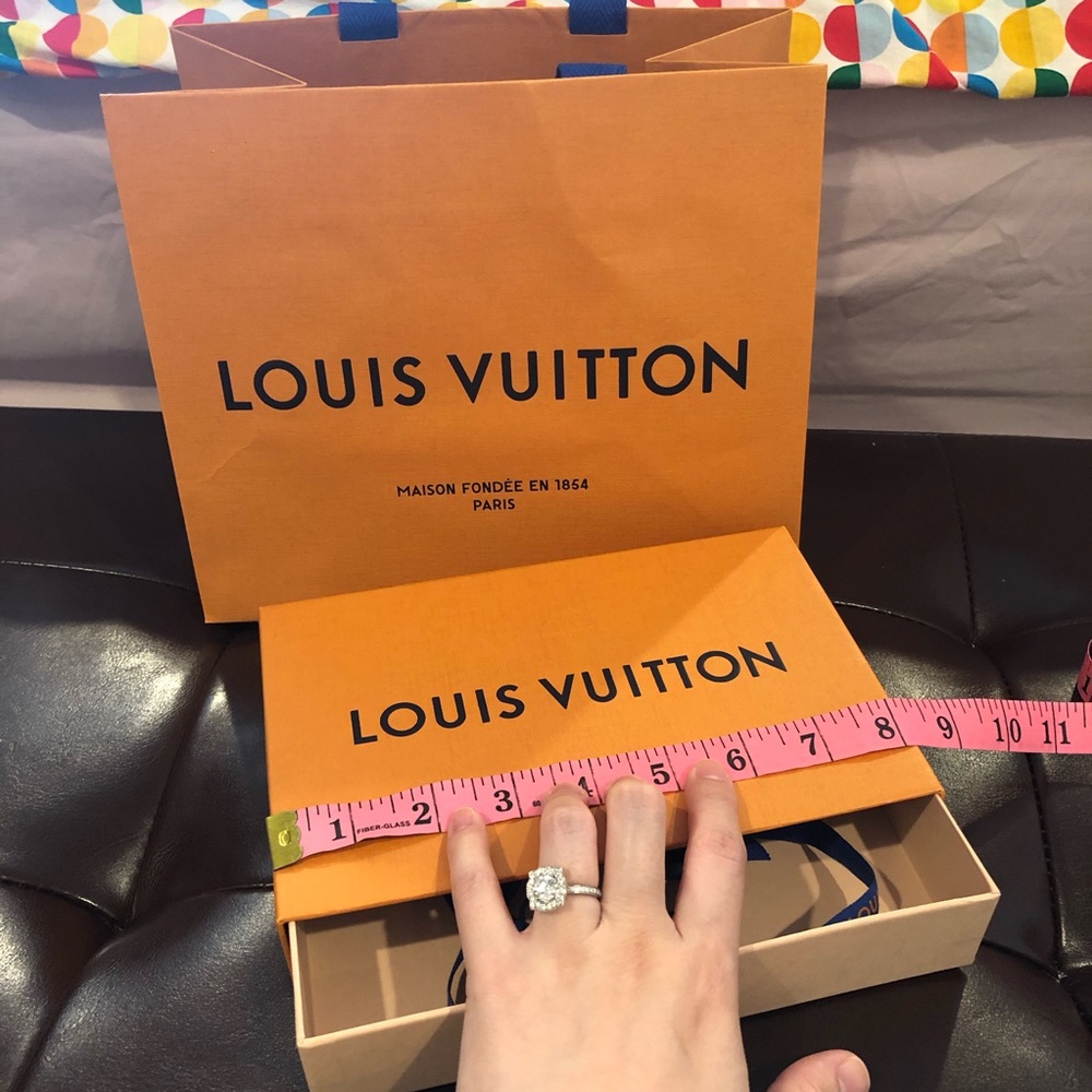 Authentic empty Louis Vuitton gift box